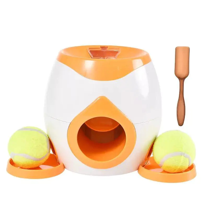 Treat and ball launcher