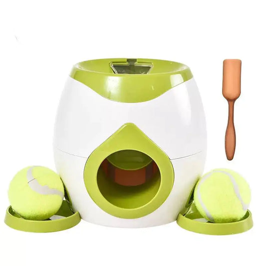 Treat and ball launcher